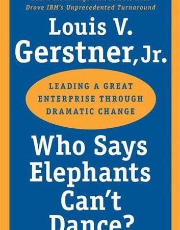 Who Says Elephants Can't Dance?